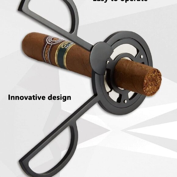 Cutter Stainless Steel Sharp Double Cut Blade Luxury Guillotine Scissors(1 Pack) - Picture 5 of 7